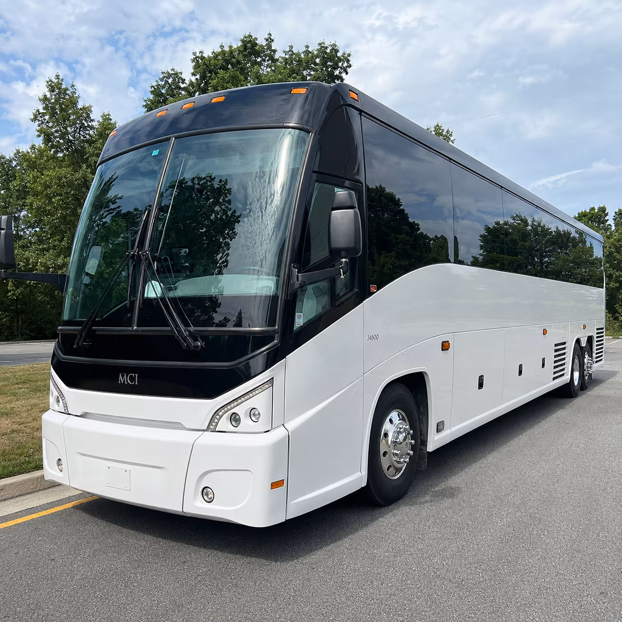 Broken Arrow Airport Shuttle & Transportation party bus exterior