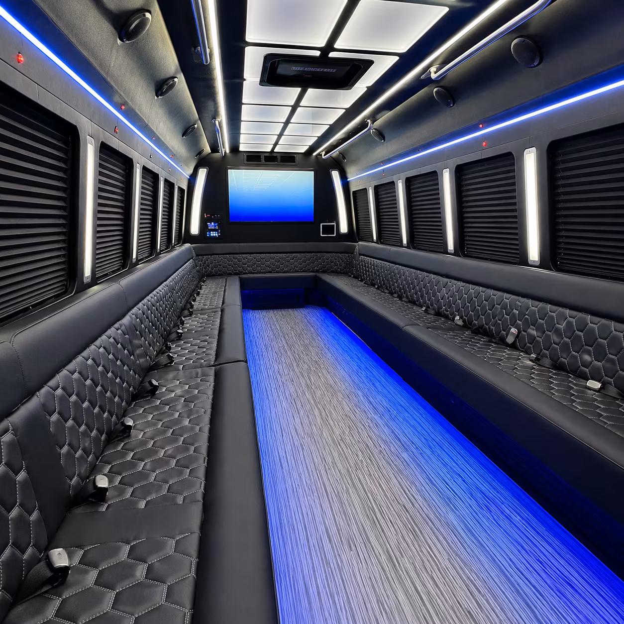 Broken Arrow Concert & Music Festival Transportation party bus exterior