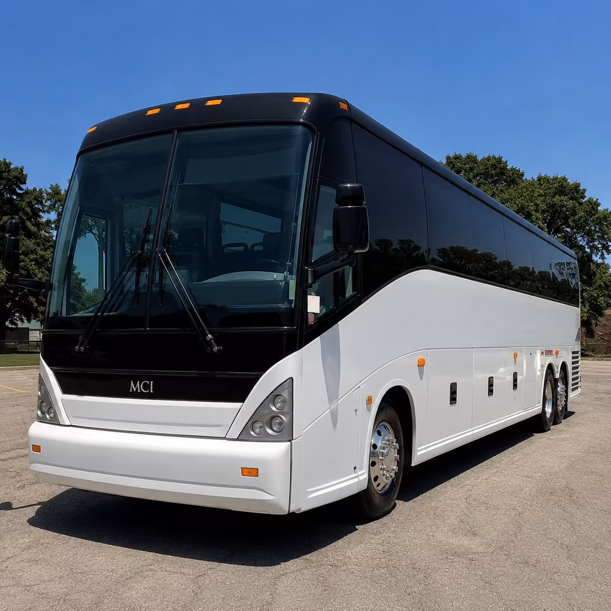Broken Arrow Corporate Transportation party bus exterior