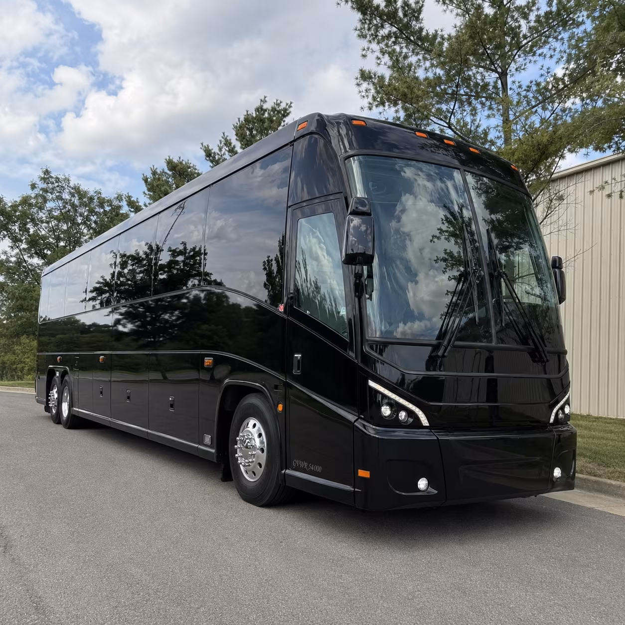 Broken Arrow Corporate Transportation party bus interior