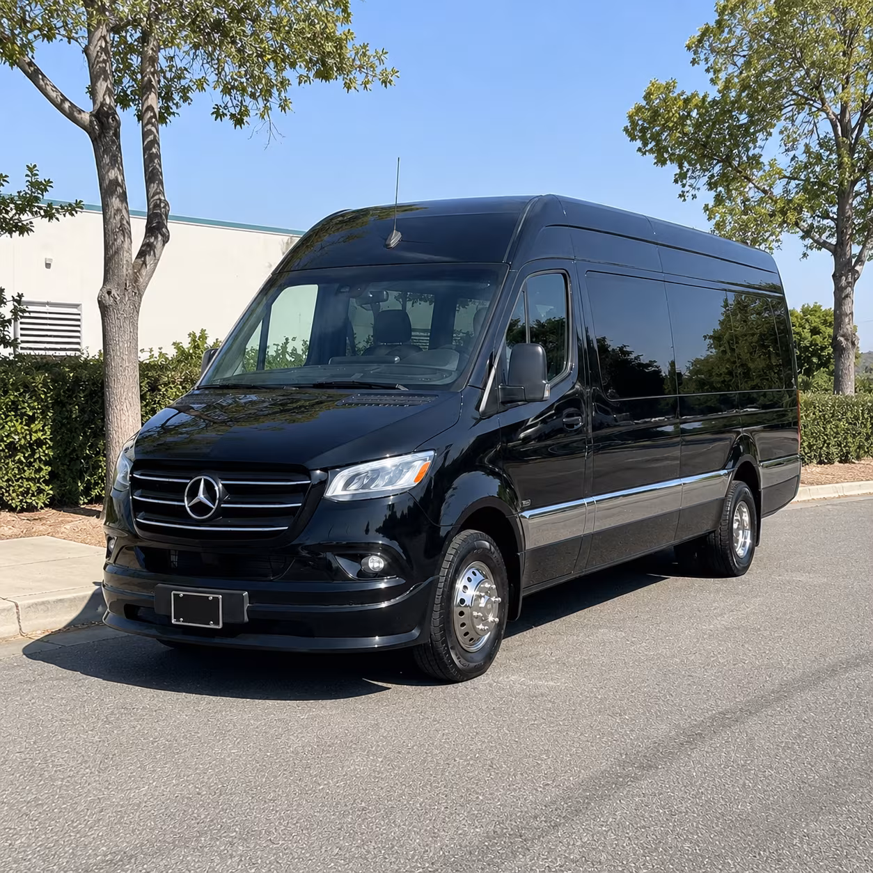 Broken Arrow School Event Transportation party bus exterior