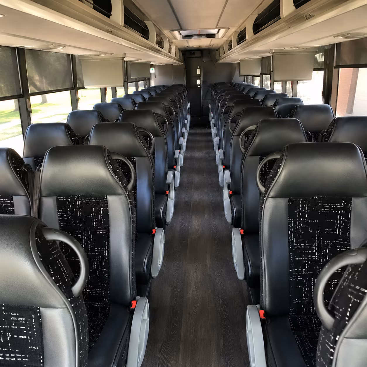 Broken Arrow School Event Transportation party bus exterior