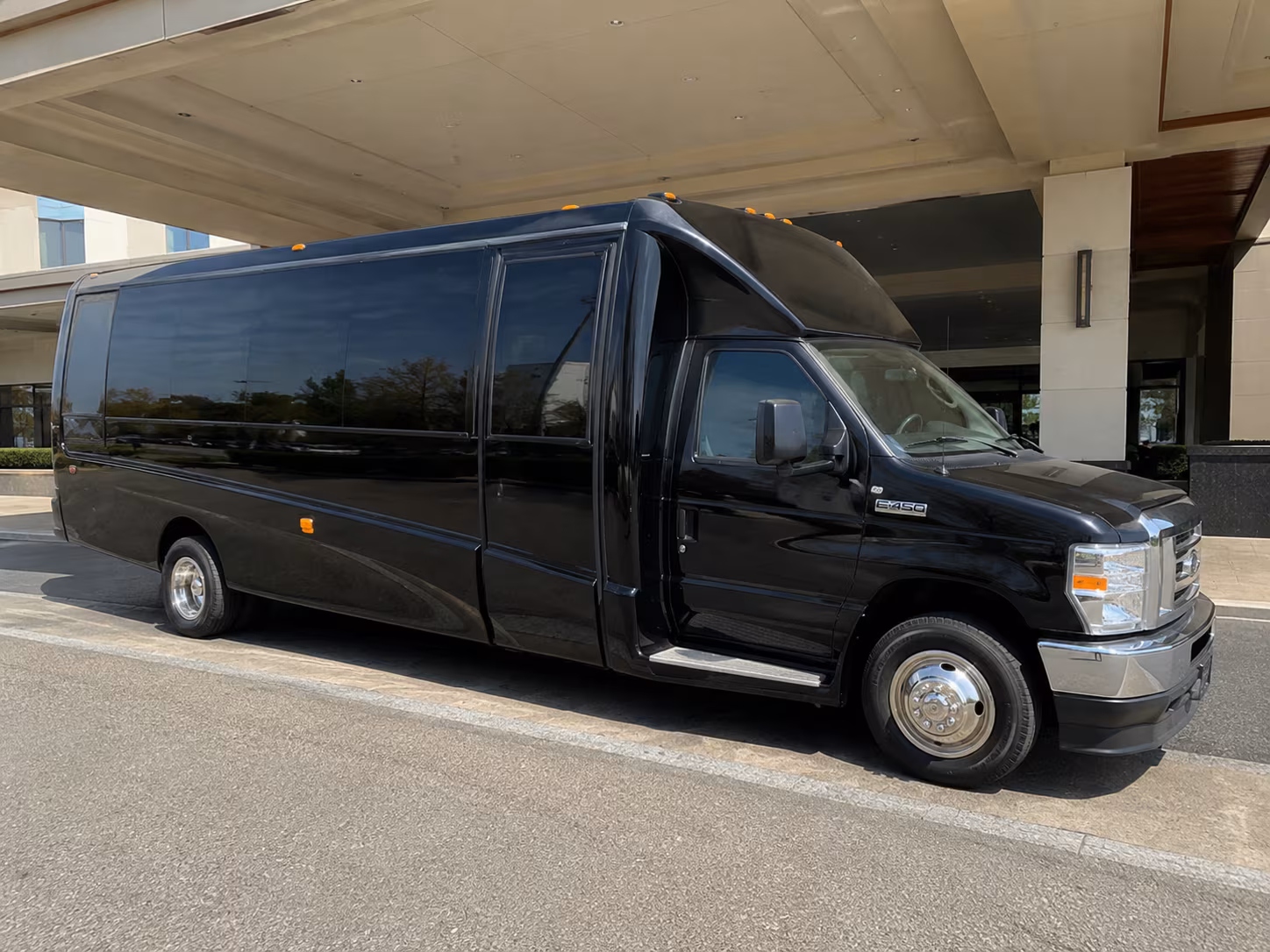 Broken Arrow Sporting Event Transportation party bus exterior