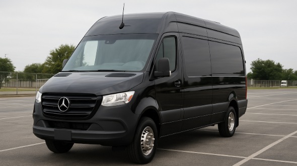 broken arrow 14 passenger sprinter limousine